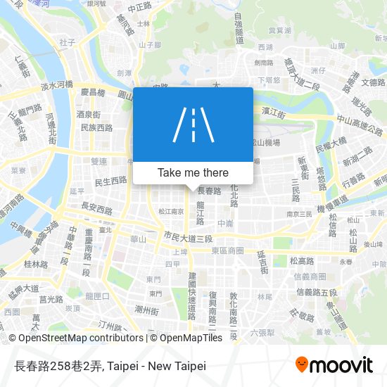 長春路258巷2弄地圖