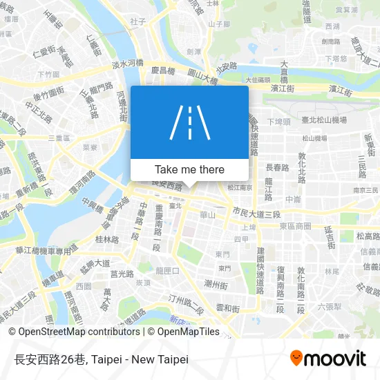 長安西路26巷 map