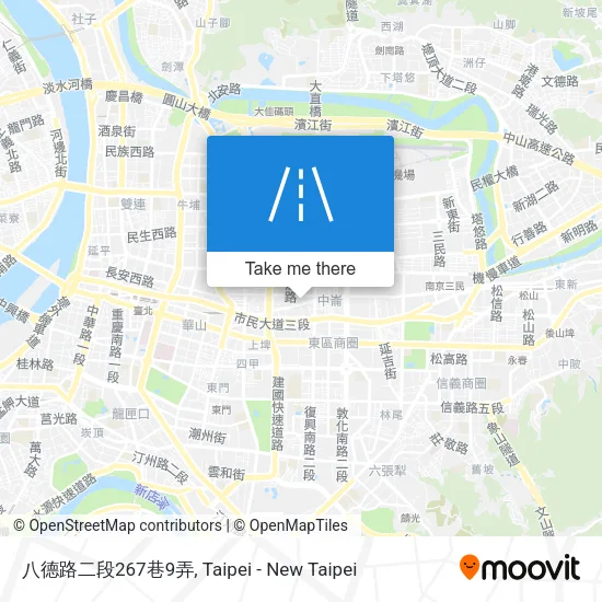 八德路二段267巷9弄地圖