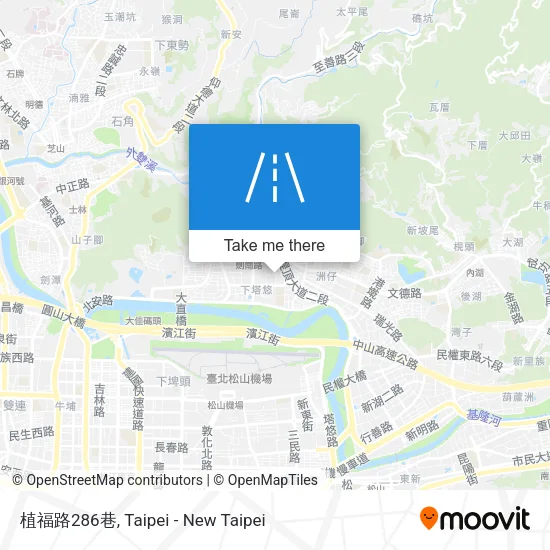 植福路286巷地圖