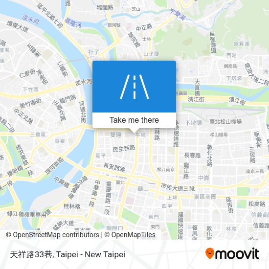 天祥路33巷 map