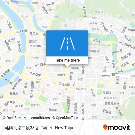 建國北路二段33巷 map