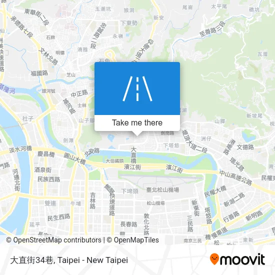 大直街34巷 map