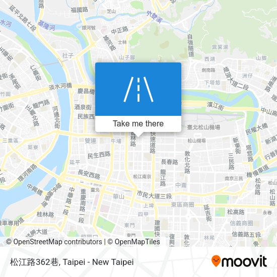 松江路362巷地圖