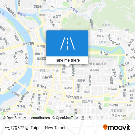 松江路372巷地圖