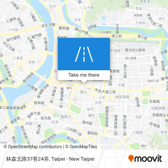 林森北路37巷24弄地圖