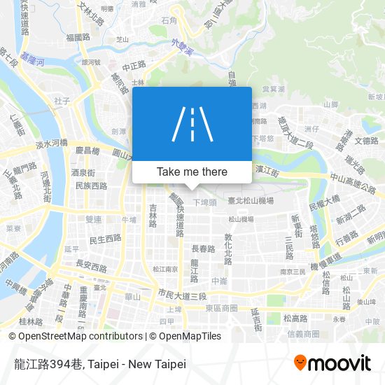 龍江路394巷 map