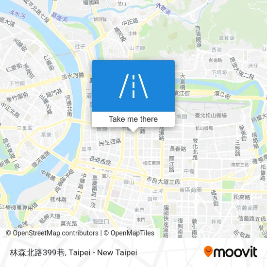 林森北路399巷地圖