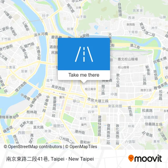 南京東路二段41巷地圖