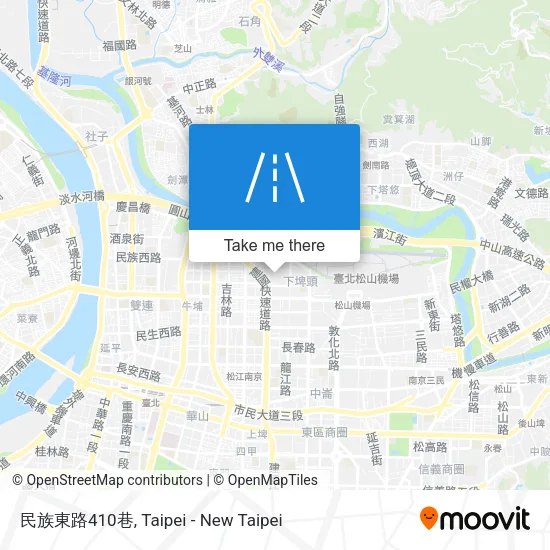 民族東路410巷 map
