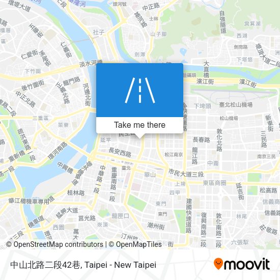 中山北路二段42巷 map
