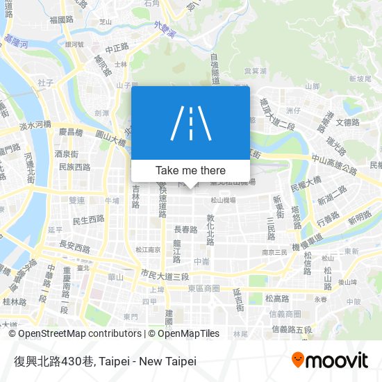 復興北路430巷 map