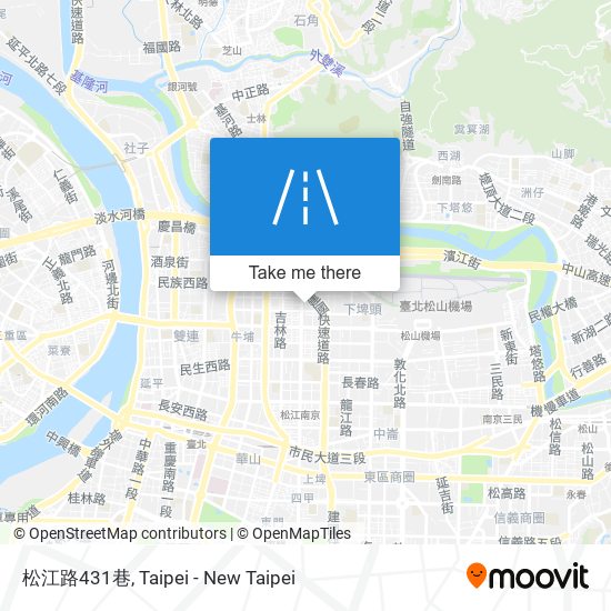 松江路431巷地圖