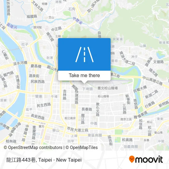 龍江路443巷 map