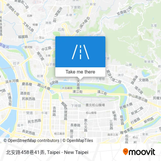 北安路458巷41弄地圖