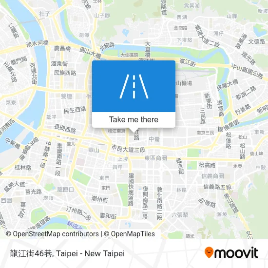 龍江街46巷地圖