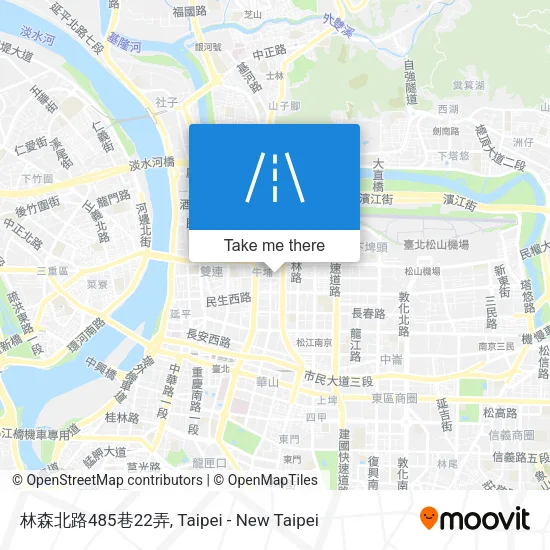 林森北路485巷22弄地圖