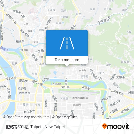北安路501巷地圖