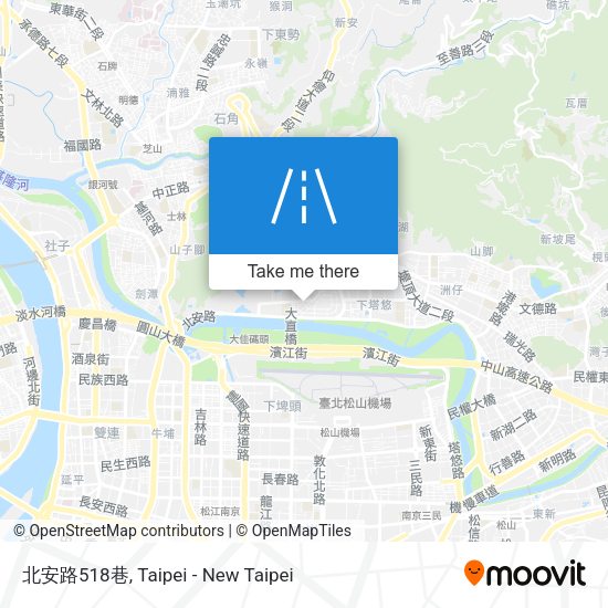 北安路518巷 map