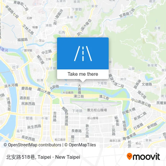 北安路518巷 map