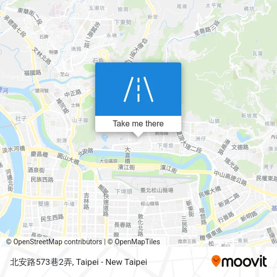 北安路573巷2弄地圖