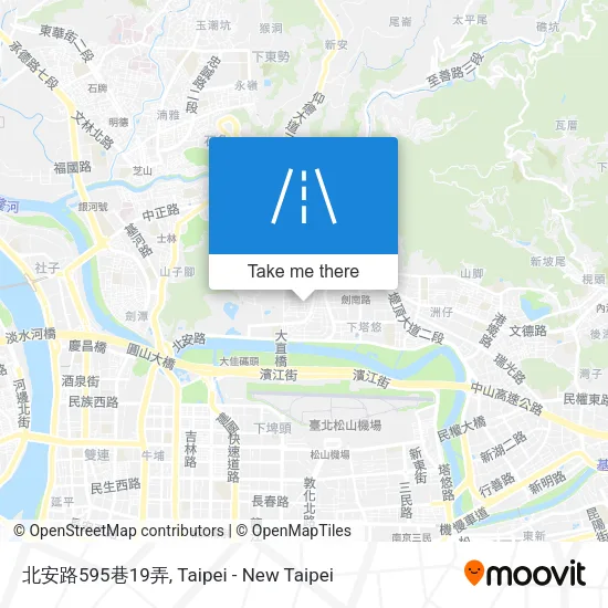 北安路595巷19弄地圖