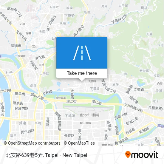 北安路639巷5弄地圖