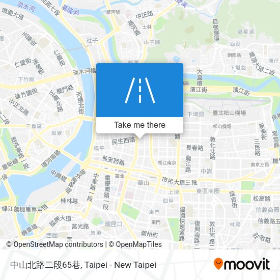 中山北路二段65巷 map