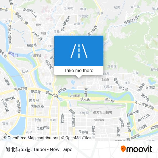 通北街65巷地圖