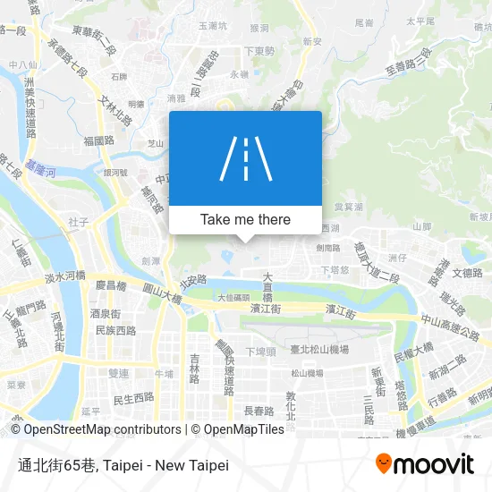 通北街65巷地圖