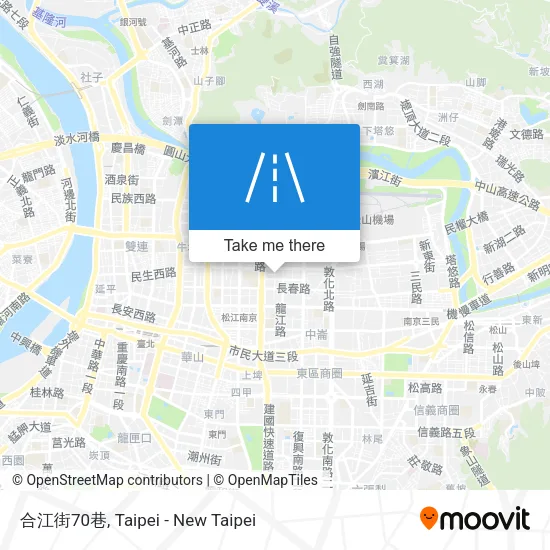 合江街70巷地圖