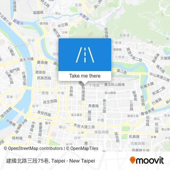 建國北路三段75巷 map
