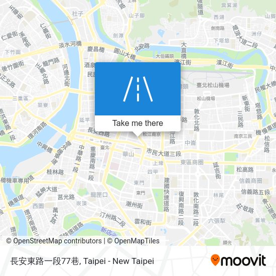 長安東路一段77巷 map