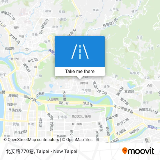 北安路770巷地圖