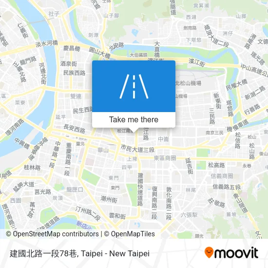 建國北路一段78巷 map