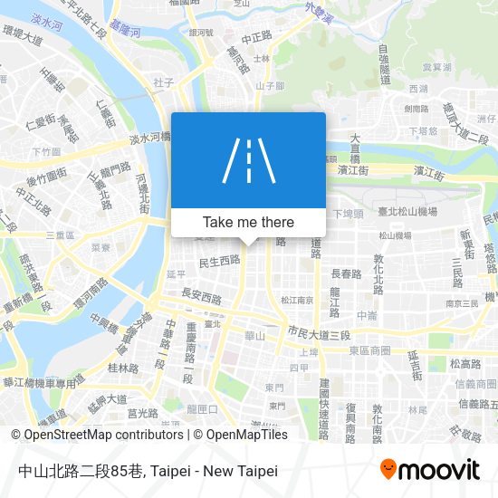中山北路二段85巷 map