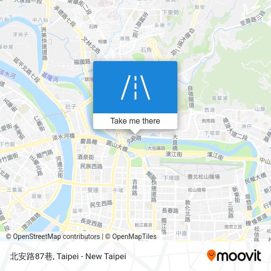 北安路87巷 map