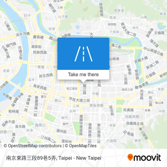 南京東路三段89巷5弄地圖