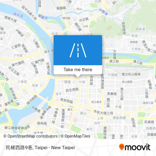 民權西路9巷 map