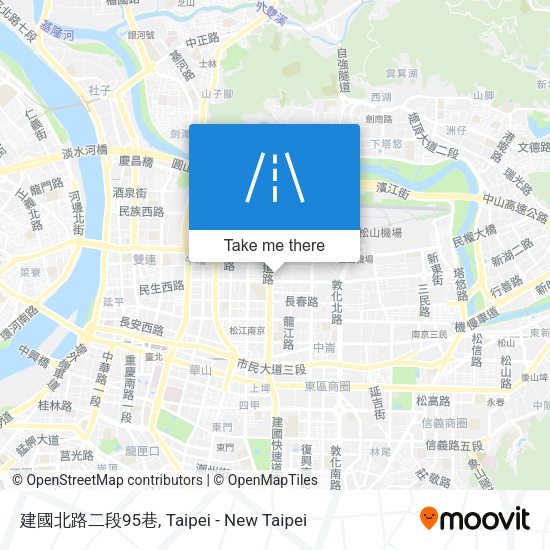建國北路二段95巷 map