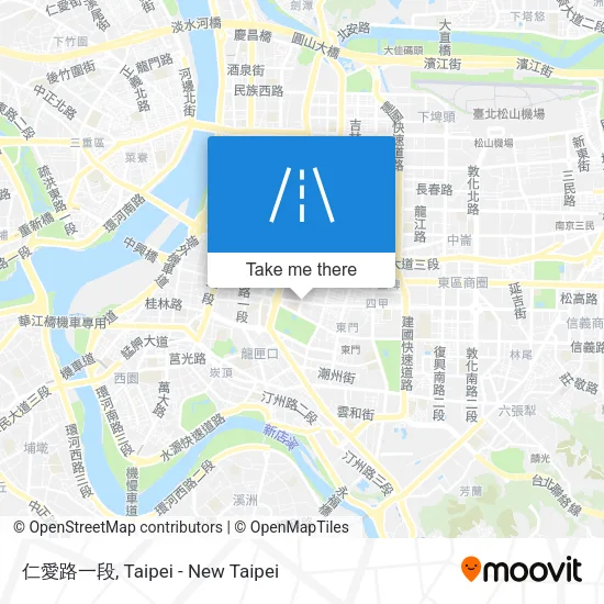 仁愛路一段地圖