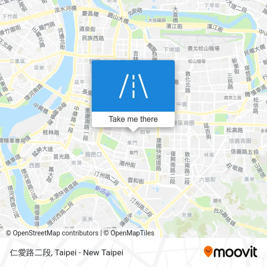 仁愛路二段地圖