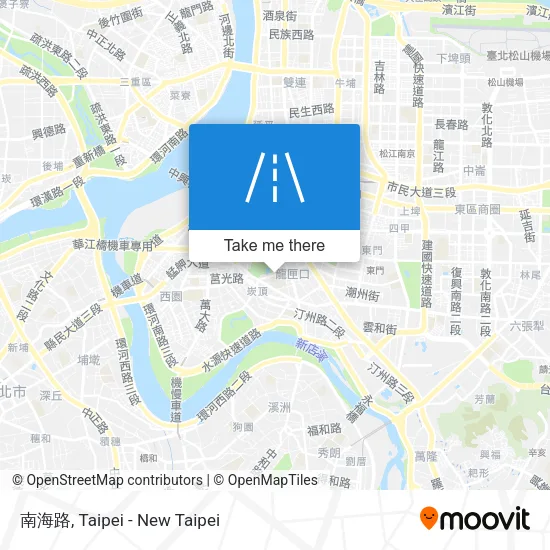 南海路 map