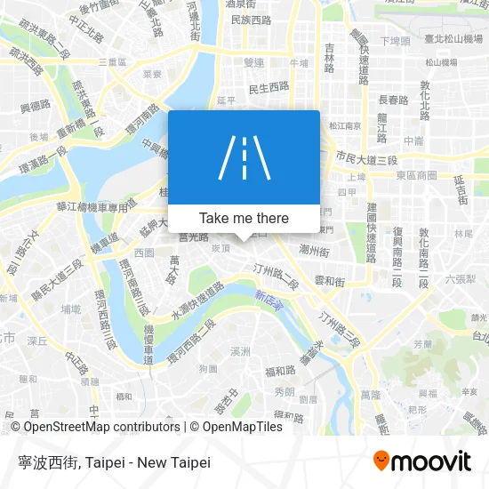 寧波西街 map