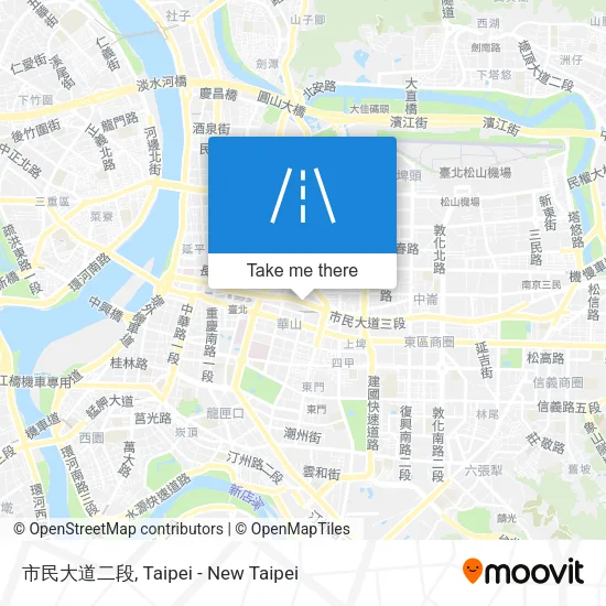 市民大道二段 map