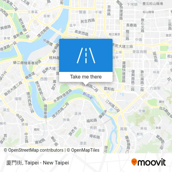 廈門街 map