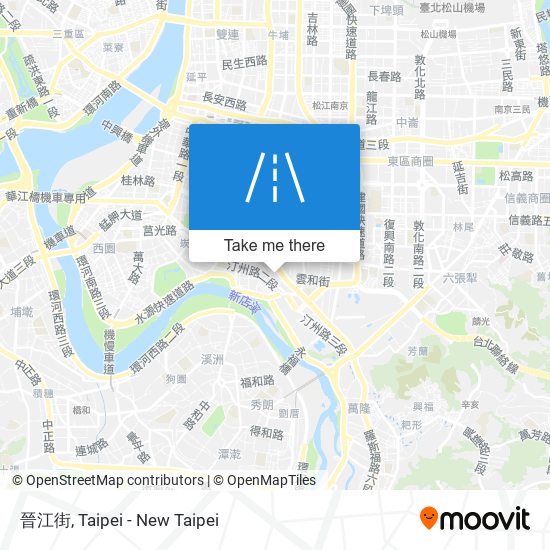 晉江街 map