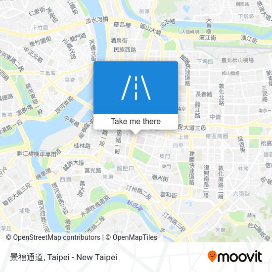 景福通道地圖
