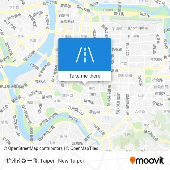 杭州南路一段地圖