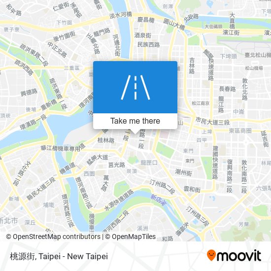 桃源街 map